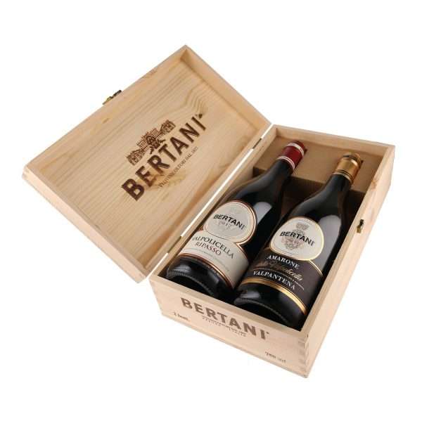 Amarone della Valpolicella DOCG - Cassetta da 2 bottiglie: Amarone Valpantena e Valpolicella Ripasso - Bertani