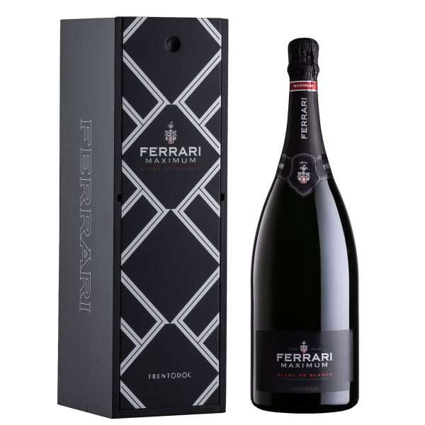 Trento DOC “Maximum" Blanc de Blancs Magnum - Ferrari (cassetta di legno)