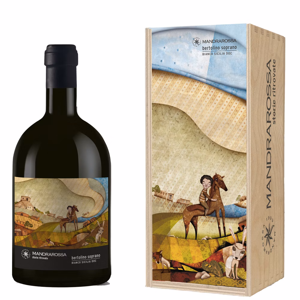 Sicilia DOC Grillo “Bertolino Soprano” 2019 Magnum - Mandrarossa