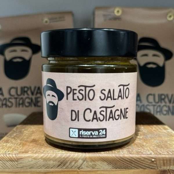 Pesto salato di Castagne - Riserva 24 (180 gr)